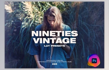 Download 90’s Vintage LUT Presets Photoshop By TONE <span class='badge badge-warning'>SUPPLIES</span>