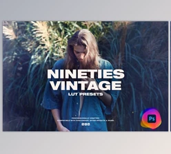 Download 90’s Vintage LUT Presets Photoshop By TONE SUPPLIES