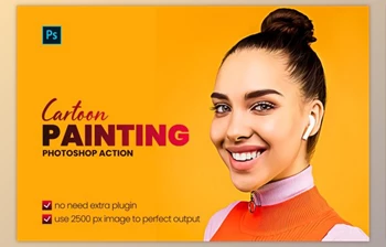 Download Cartoon <span class='badge badge-warning'>Painting</span> <span class='badge badge-warning'>Photoshop</span> Action By Effect-Hub