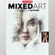 Download Watercolor 4in1 Photoshop Actions Bundle By UnicDesign (ABR, PAT, ATN)