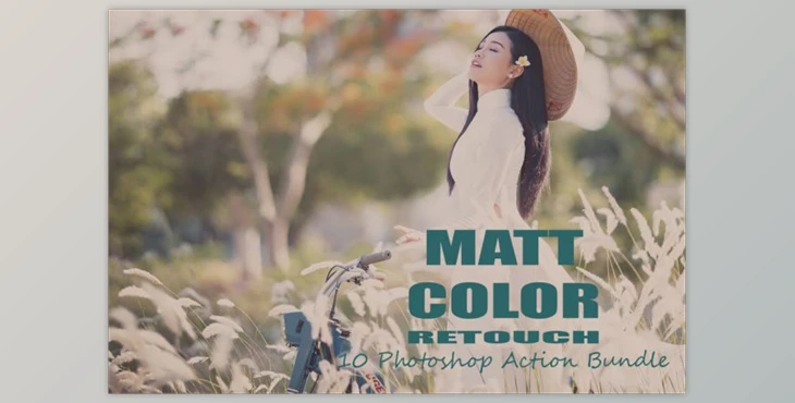 Download Matt Color Retouch 10 PS Action Bundle by RH Jim (ATN)
