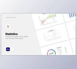 Download Statistics - Corporate CSV Data Driven Infographics (Videohive 31841849) - AE Project