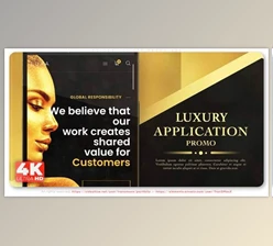 Download Golden Lux App Promo (Videohive 33448584) - AE Project