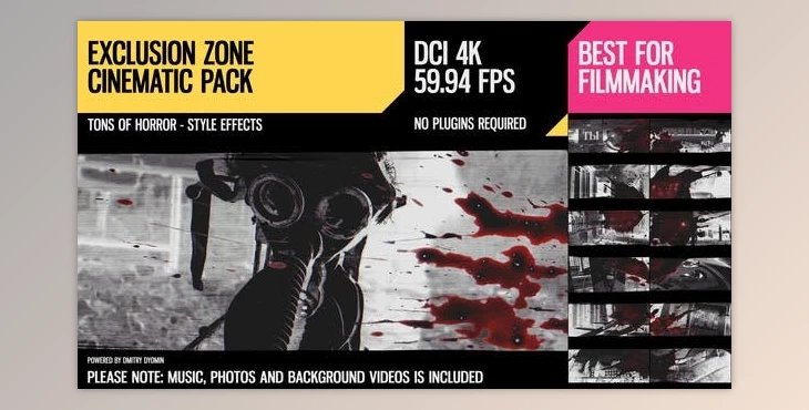 Download Exclusion Zone (Cinematic Pack) (Videohive 28069795) - AE Project