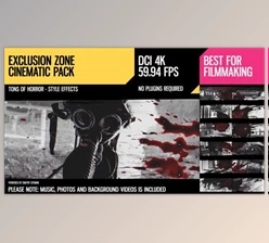Download Exclusion Zone (Cinematic Pack) (Videohive 28069795) - AE Project