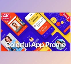 Download Colorful App Promo (Videohive 26582196) - AE Project