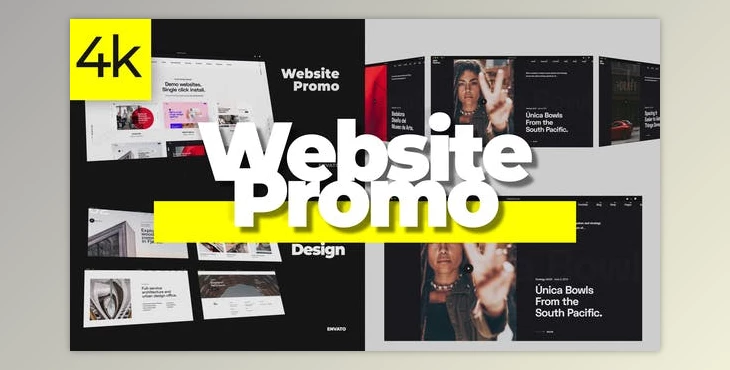 Download Stylish Website Promo 4K (Videohive 29304119) - AE Project