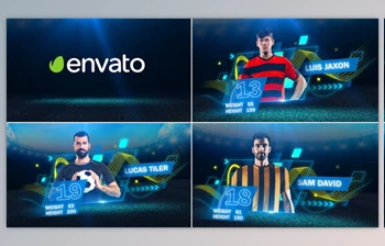 Download Soccer <span class='badge badge-warning'>Players</span> (Videohive 30631657) - AE Project