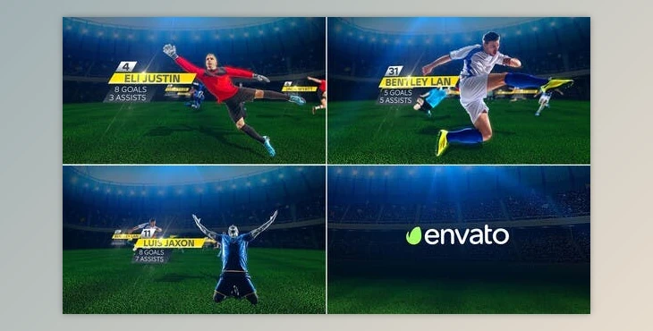 Download Soccer Players (Videohive 23980906) - AE Project