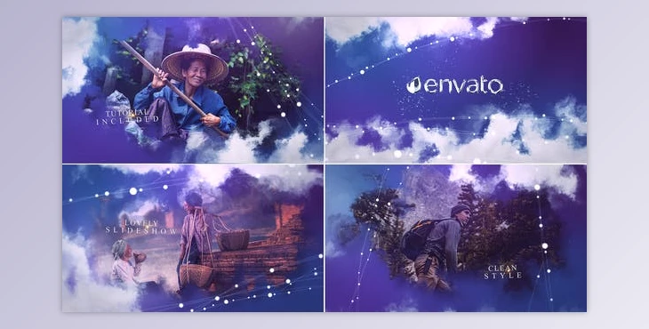 Download Cloud Slideshow (Videohive 28585794) - AE Project