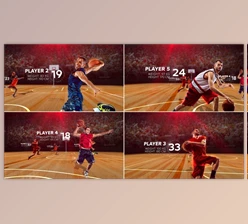 Download Basketball Team Lineup (Videohive 25582303) - AE Project