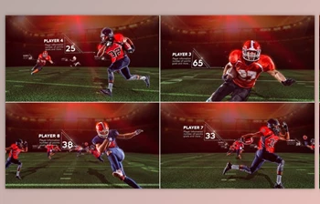 Download American <span class='badge badge-warning'>Football</span> Starting Lineup (Videohive 25543882) - AE Project