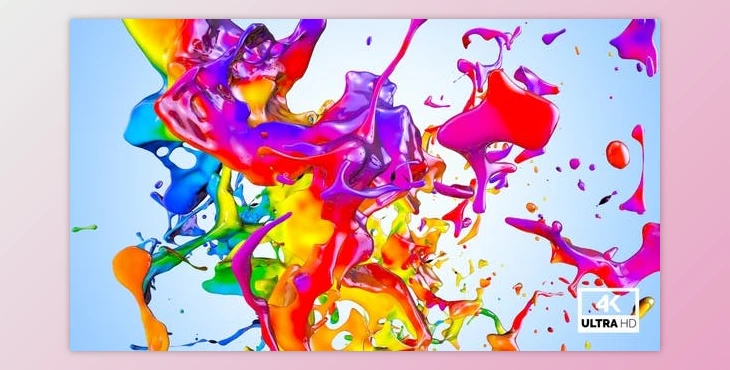 Download Multicolor Paint Jet Stream Splash V2 (Videohive 33387889) - AE Project