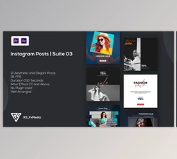 Download Instagram Posts | Suite 03 | MOGRT (Videohive 33431256)