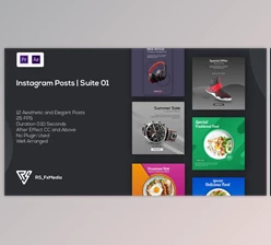 Download Instagram Posts | Suite 01 | MOGRT (Videohive 33431223)