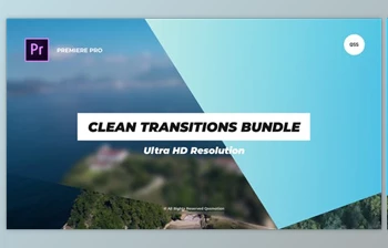 Download Clean Transitions <span class='badge badge-warning'>Bundle</span> For Premiere Pro (Videohive 33421899) - PR Project