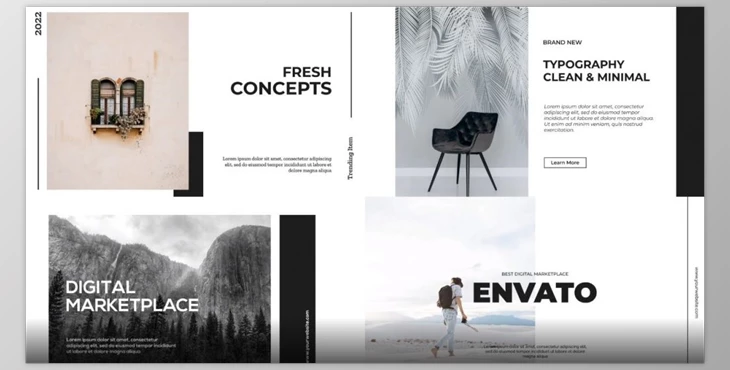 Download Typography Slide - Minimal Slots V.03 | MOGRT (Videohive 33415717)