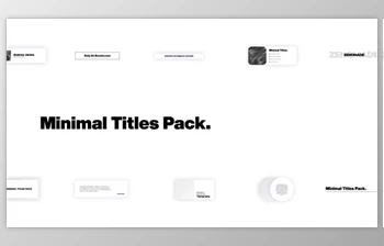 Download Minimal <span class='badge badge-warning'>Titles</span> for Premiere Pro (<span class='badge badge-warning'>Videohive</span> 33347893)