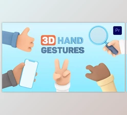 Download 3D Hand Gestures for Premiere Pro (Videohive 33152485) - PR Project