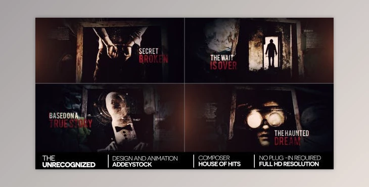 Download The Unrecognized (Videohive 6515014) - AE Project