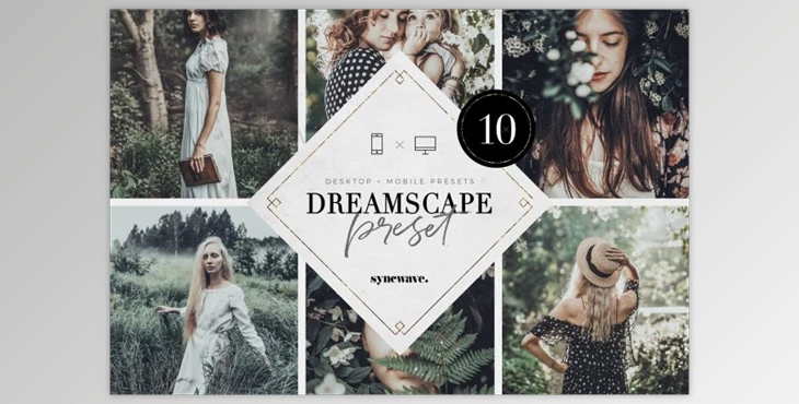 Download Dreamscape Lightroom Presets Bundle By SYNCWAVE (Mob, Desk)