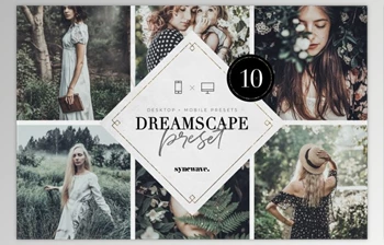 Download Dreamscape <span class='badge badge-warning'>Lightroom</span> <span class='badge badge-warning'>Presets</span> Bundle By SYNCWAVE (Mob, Desk)