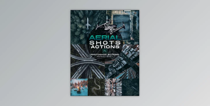 Download Aerial Shots Photoshop Actions Drone Shots Effects By ArcadiaPixels