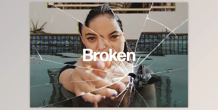 Download Broken Glass Photo Effect By Design Squad