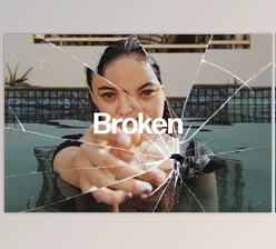Download Broken Glass Photo Effect By Design Squad
