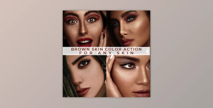 Download Brown Skin Color Actions By LightPreset (ATN)