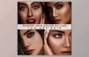Download Brown Skin <span class='badge badge-warning'>Color</span> Actions By LightPreset (ATN)