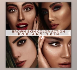 Download Brown Skin Color Actions By LightPreset (ATN)