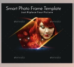 Download Smart Photo Frame Template By FractalNoise (PSD)