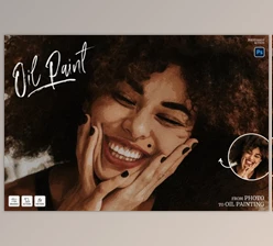Download Oil Paint Photoshop Action By Sko4 (ABR, PAT, ATN)