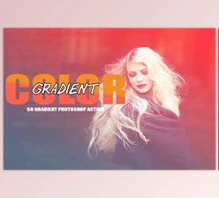 Download Color Gradient Photoshop Action Bundle (ATN)