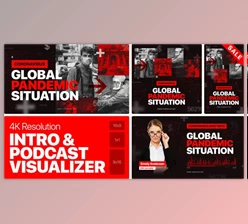 Download Coronavirus News Intro (Videohive 26218917) - AE Project