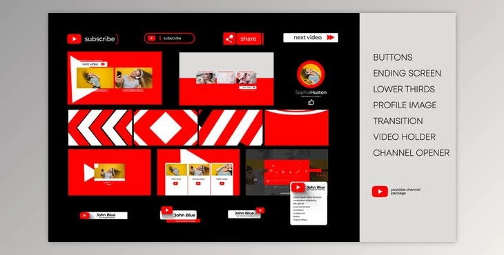 Download Youtube Package (Videohive 33282171) - AE Project