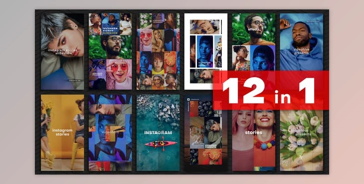Download Instagram Stories Slideshow Pack (Videohive 32968545) - AE Project