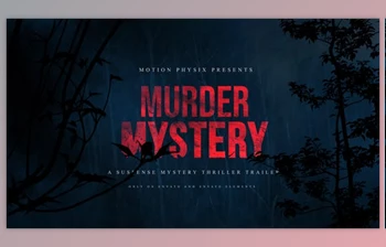 Download Murder <span class='badge badge-warning'>Mystery</span> Suspense Trailer (Videohive 32935501) - AE Project