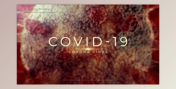 Download Covid-19 Virus Cinematic Title (Videohive 32353187) - AE Project
