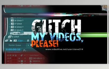 Download Glitch My <span class='badge badge-warning'>Videos</span> Please! (Videohive 12025423) - AE Project