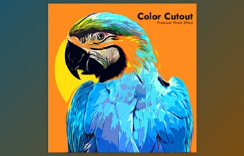 Download Color Cutout Photo Effect By U_<span class='badge badge-warning'>Design</span> (ATN)