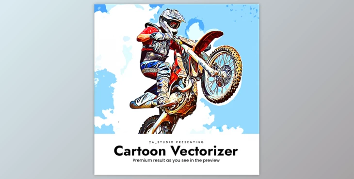 Download Cartoon Vectorizer Painting By 2A_Studio (atn)