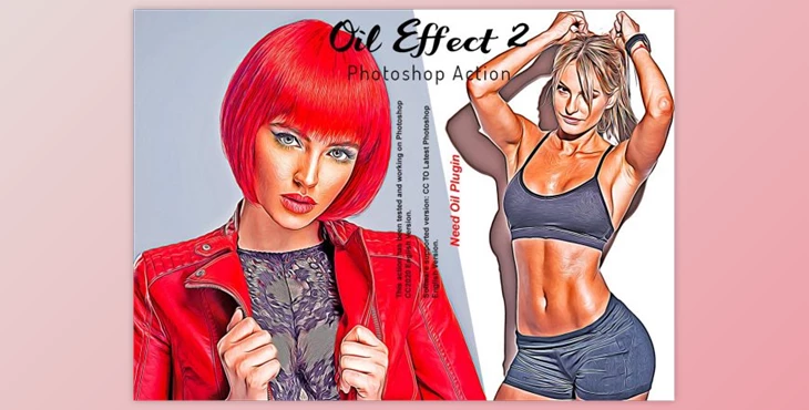 Download Oil Effect 2 Photoshop Action By Studio Retouch (ATN)