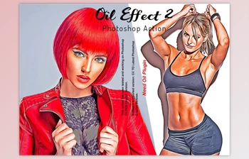 Download Oil Effect <span class='badge badge-warning'>2</span> Photoshop Action By Studio Retouch (ATN)