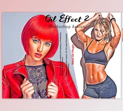 Download Oil Effect 2 Photoshop Action By Studio Retouch (ATN)