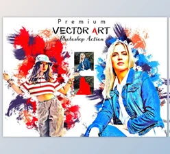 Download Premium Vector Art PS Action By Studio Retouch (ATN)