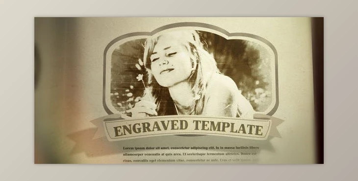 Download Engraved Vintage Book (Videohive 2091988) - AE Project