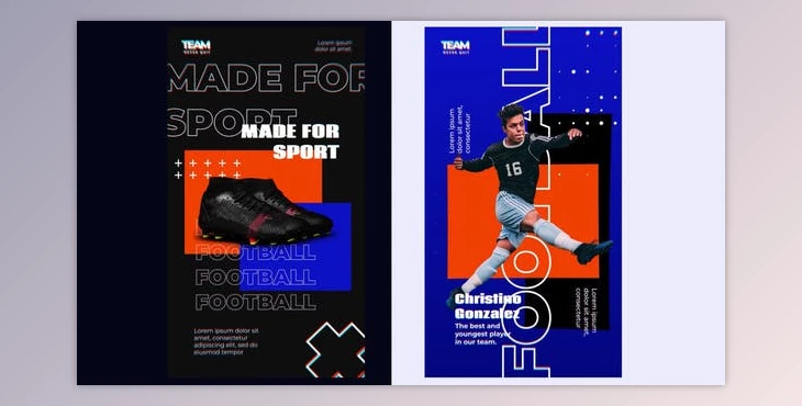 Download Football Sport Stories Instagram (Videohive 33485432) - AE Project