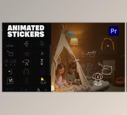 Download Cartoon Lyric Stroke Animations | Premiere Pro MOGTR (Videohive 33434599) - PR Project
